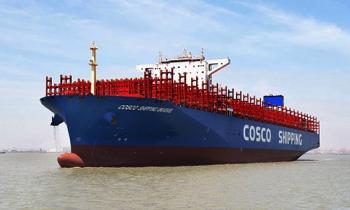 Trung Quốc xuất xưởng tàu container lớn nhất thế giới